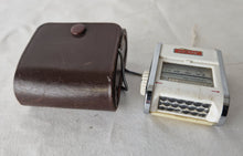 Load image into Gallery viewer, Gossen Sixon Vintage Germany Light Exposure Meter in Leather Case
