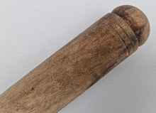 Load image into Gallery viewer, Old Vintage Long Wooden Pestle Spice Crusher Grinder Rolling Pin
