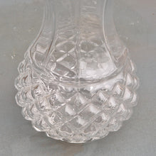 Load image into Gallery viewer, Vintage Small Clear Glass Flower Vase , Table , Window and Fireplace Deco Piece
