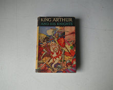 Load image into Gallery viewer, King Arthur and His Knights by Blanche Winder The Royal Series Vintage Book 1950

