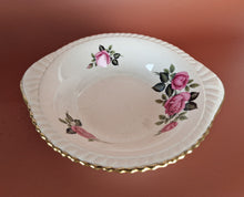 Load image into Gallery viewer, Staffs Teaset Co Ltd Ceramic Pink Rose Flower Bowl , Plex St Pottery Tunstall
