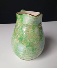 Load image into Gallery viewer, Govancroft Glasgow Green Spongeware Pottery Jug Pitcher Vintage Scottish

