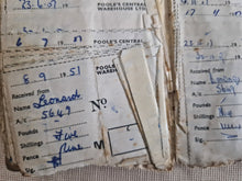 Load image into Gallery viewer, Vintage ephemera: Old Hire Purchase Reciept Book With Recepts, Poole Central Warehouse Ltd, 1951 - 1
