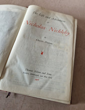 Load image into Gallery viewer, The Life &amp; Adventures of Nicholas Nickleby, Vol II, The Works Of Charles Dickens
