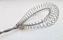 Load image into Gallery viewer, Vintage Probus Fackelmann Lichfield Coil Rim Whisk Whip Stainless Steel Brown Plastic Handle
