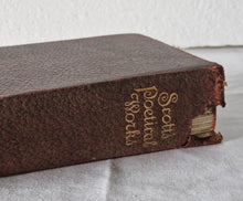 Load image into Gallery viewer, The poetical works of Sir Walter Scott, edited by Robert Ford Vintage Book
