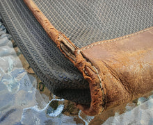 Load image into Gallery viewer, Vintage Charles Jourdan Actif Paris Leather &amp; Canvas Briefcase Document Bag
