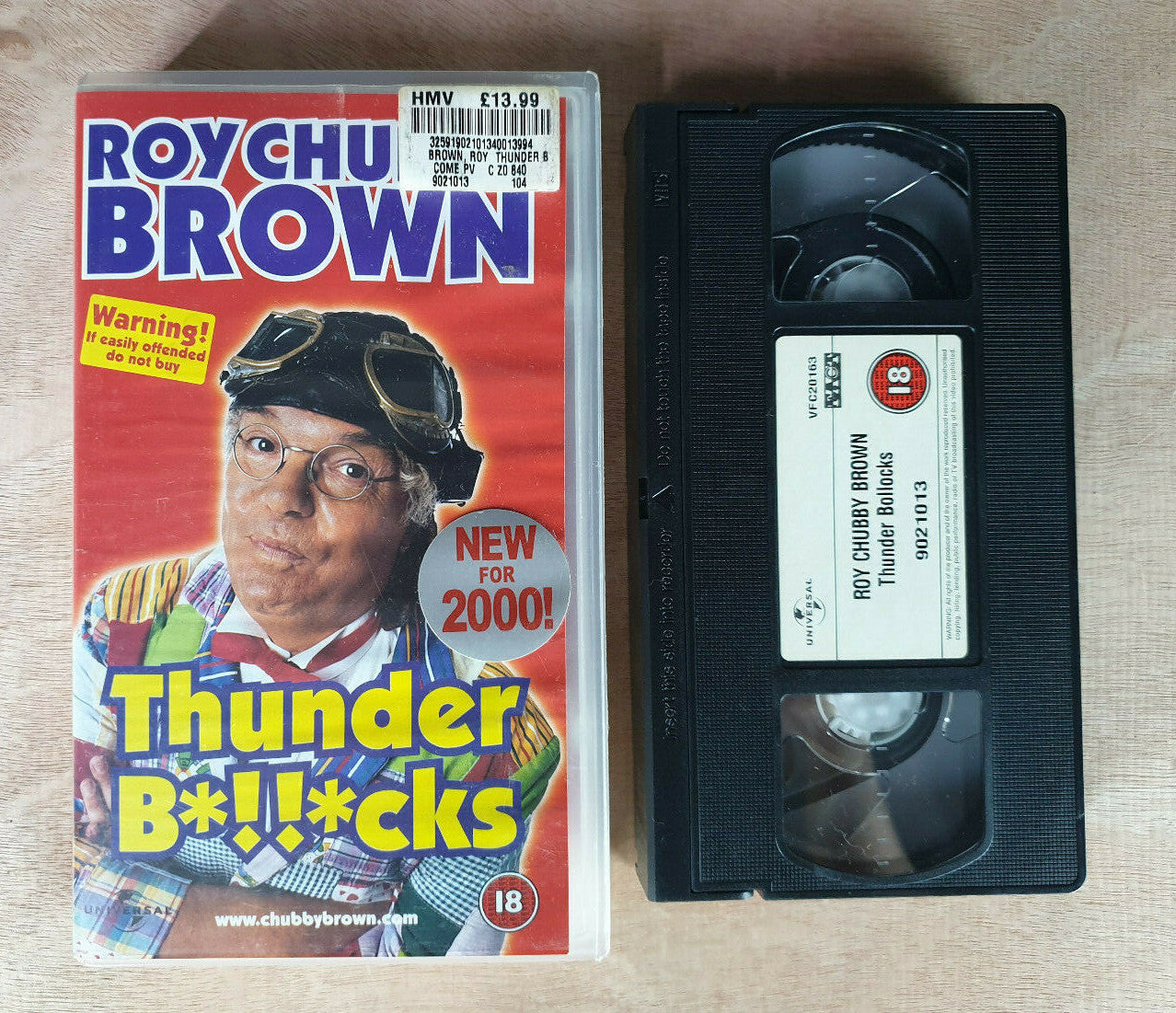 Roy Chubby Brown Thunder Bollocks VHS Video, 2000
