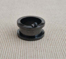 Load image into Gallery viewer, 16mm Alloy Black Steel Screw-On Ear Plug Stretcher Expander Piercing 1Pair

