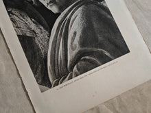 Load image into Gallery viewer, Vintage Double-Sided Book Plate , Adoration of the Magi &amp; Self-Portrait Detail
