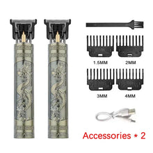 Load image into Gallery viewer, T9 Hair Clipper Repair Beard Shaving Body Hair Trimmer Clippers Electric Machine Men Haircut Machine 0mm Barber Shaver
