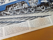 Load image into Gallery viewer, The Coronation Scot Train Illustration Book Plate,Train Of The London Midland and Scotish Railway, I
