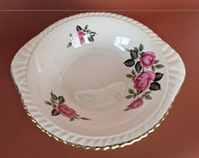Load image into Gallery viewer, Staffs Teaset Co Ltd Ceramic Pink Rose Flower Bowl , Plex St Pottery Tunstall
