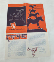Load image into Gallery viewer, Vintage Tourist / Musical Theatre Guide Die Bremer Stadtmusikanten (Town Musicians of Bremen) , Holi

