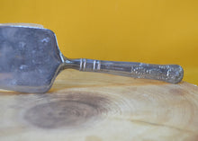 Load image into Gallery viewer, Viners Silver Plate Cake Slice Pastry Server Ornate Pattern Engraved VGC
