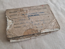 Load image into Gallery viewer, Vintage ephemera: Old Hire Purchase Reciept Book With Recepts, Poole Central Warehouse Ltd, 1951 - 1
