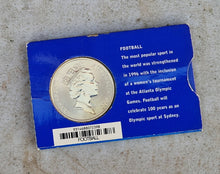 Load image into Gallery viewer, Sydney 2000 $5 Olympic Coin - Collection is 20 of 28 - Football
