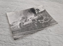 Load image into Gallery viewer, Black White Photo Locomotive Steam Engine BR Standard Class 4 No. 80079 W.A Sharman
