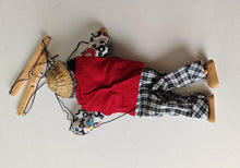 Load image into Gallery viewer, Vintage Handmade Clown Marionette Puppet - Collectible
