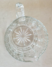 Load image into Gallery viewer, Lovely Vintage Cut Glass Crystal Water Lemonade Table Jug Pitcher, Heavy Glass
