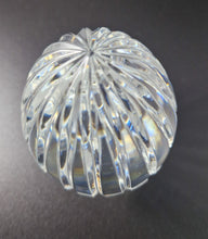 Load image into Gallery viewer, Vintage Burns Crystal of Scotland Glass Paperweight
