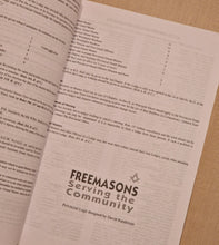 Load image into Gallery viewer, The West Lancashire Masonic Calendar 2003 - 2004 Edition
