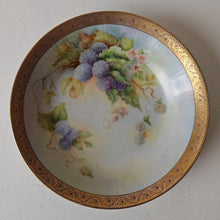 Load image into Gallery viewer, Vintage Bareuther Bavaria Waldsassen Doris Maxwell Serving Bowl Floral Berries
