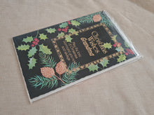 Load image into Gallery viewer, Vintage Unused Christmas Card Christmas Wishes Grandma Sealed
