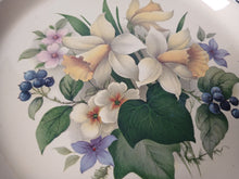 Load image into Gallery viewer, Hornsea Ebony Floral Serving Platter Tray 26cm Vintage Pottery England
