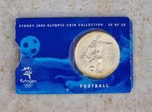 Load image into Gallery viewer, Sydney 2000 $5 Olympic Coin - Collection is 20 of 28 - Football
