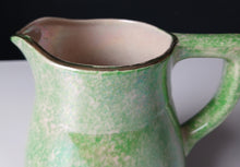 Load image into Gallery viewer, Govancroft Glasgow Green Spongeware Pottery Jug Pitcher Vintage Scottish
