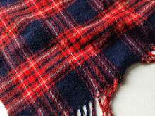 Load image into Gallery viewer, Vintage Tartan Wool Scarf Made in Scotland by Kinloch Anderson 100% Pure Wool
