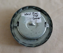 Load image into Gallery viewer, Vintage Metal Fuel Cap Cover 11cm Diameter Classic Car Tractor HGV Style
