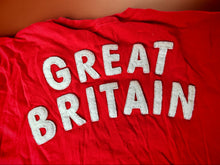 Load image into Gallery viewer, Adidas Team GB Olympic T-Shirt Unisex Size L Red Trefoil Logo Great Britain
