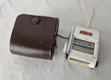 Load image into Gallery viewer, Gossen Sixon Vintage Germany Light Exposure Meter in Leather Case

