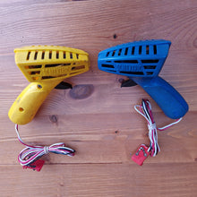 Load image into Gallery viewer, Vintage Scalextric Hand Controllers - 1970&#39;s Yellow and Blue Colour
