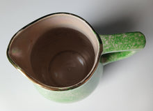 Load image into Gallery viewer, Govancroft Glasgow Green Spongeware Pottery Jug Pitcher Vintage Scottish
