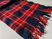 Load image into Gallery viewer, Vintage Tartan Wool Scarf Made in Scotland by Kinloch Anderson 100% Pure Wool
