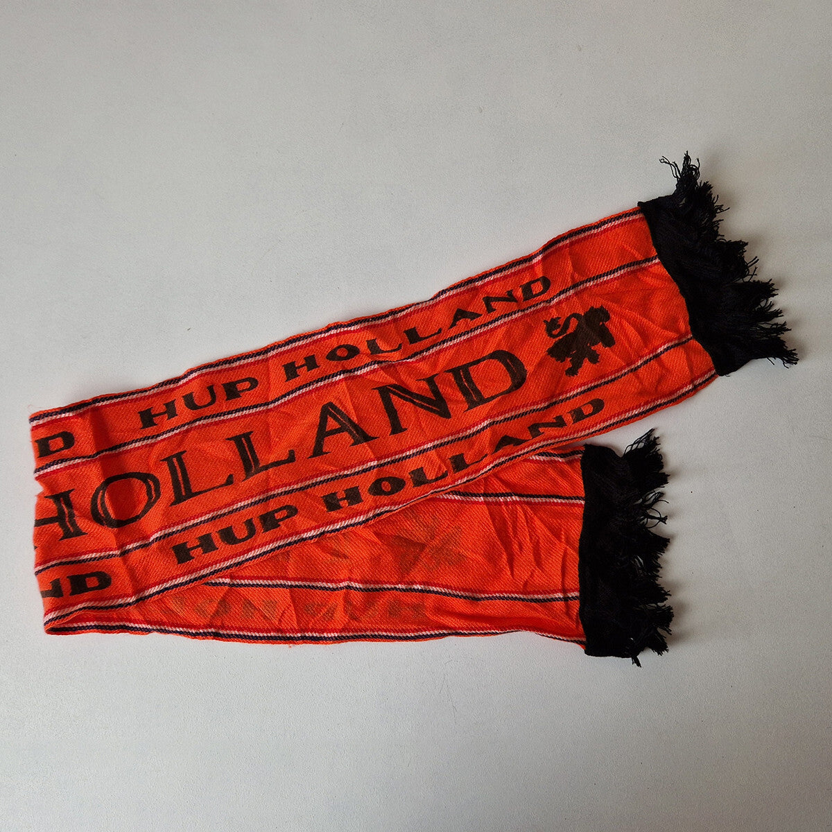HUP HOLLAND football scarf vintage sport memorabillia