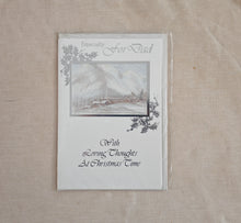 Load image into Gallery viewer, Vintage Christmas Greeting Card Especially for Dad New &amp; Sealedd – Winter Sce
