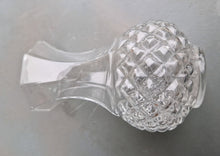 Load image into Gallery viewer, Vintage Small Clear Glass Flower Vase , Table , Window and Fireplace Deco Piece
