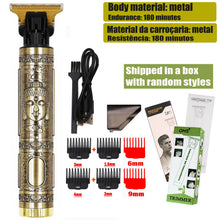 Load image into Gallery viewer, T9 Hair Clipper Repair Beard Shaving Body Hair Trimmer Clippers Electric Machine Men Haircut Machine 0mm Barber Shaver
