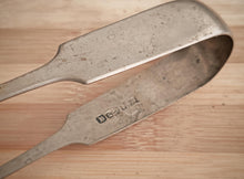 Load image into Gallery viewer, Vintage Silver-Plated Sugar Tongs 15cm Long Stamped Hallmarks Elegant Collectible
