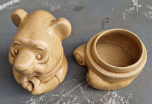 Load image into Gallery viewer, Walt Disney Co Winnie The Pooh Ceramic Honey Pot 1987 Vintage Small Cookie Jar
