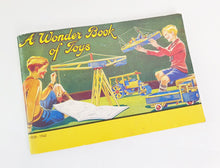 Load image into Gallery viewer, 1939 - 1940 original Meccano Canada &#39;Wonder Book Of Toys&#39; Catalog 72 pg Hornby Dinky
