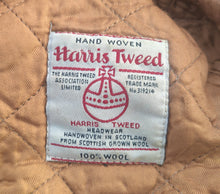 Load image into Gallery viewer, Vintage Harris Tweed Flat Cap – Hand Woven 100% Wool Made in Scotland
