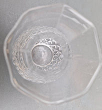 Load image into Gallery viewer, Vintage Small Clear Glass Flower Vase , Table , Window and Fireplace Deco Piece
