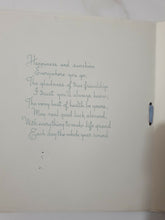 Load image into Gallery viewer, Vintage Birthday Greeting Card, Yellow Flower In Wicker Basket / Vase
