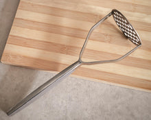 Load image into Gallery viewer, Vintage Viners Stainless Steel Potato Masher 25cm Long Retro Kitchenalia
