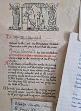 Load image into Gallery viewer, 9 x vintage ephemera: Religious  Paper, Hand Written Poems, Old letter, Old Advert, Signatures on ol
